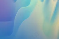 蓝色柔美渐变光影曲线图片
