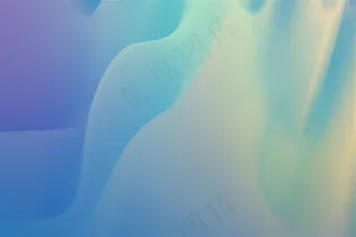 蓝色柔美渐变光影曲线图片