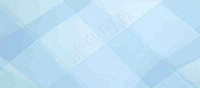 蓝色清新网格条纹，布料材质(1632x720)