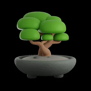 绿植植物图标3Dpng素材