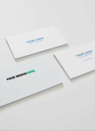 高端大气商务名片样机