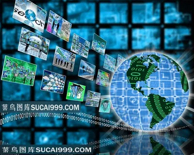 创意地球网络信息科技图 创意地球网络信息科技图