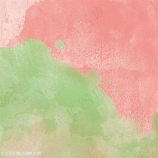 粉绿色墨迹背景图片