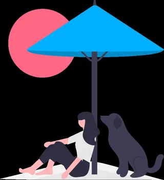 2.5d旅游插画小图标素材