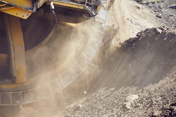 机械施工摄影图