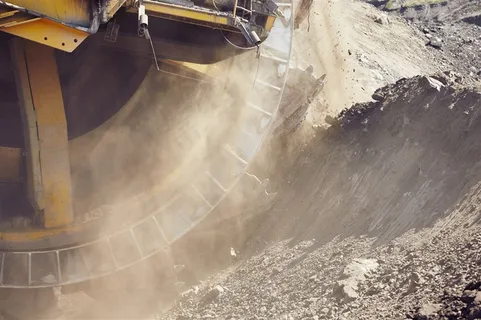 机械施工摄影图