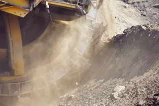 机械施工摄影图