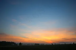 日落黄昏晚霞图片