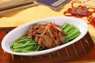 菜心牛柳