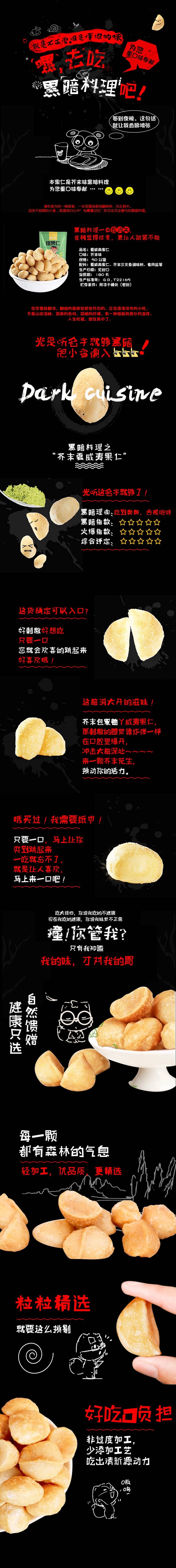 淘宝天猫电商坚果店铺详情页