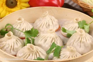 中华美食笼实拍摄影图