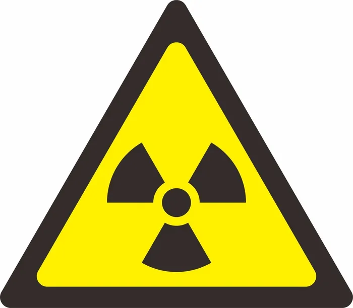 放射性物质警示牌cdr矢量模版下载