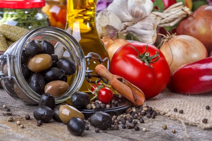 玻璃罐装食物蔬菜瓜果