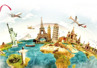 欧洲旅游世界建筑