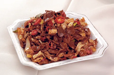 白椒鸡胗 白椒鸡胗