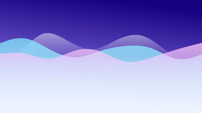 极简剪纸波浪弥散光渐变背景图设计素材