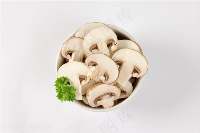 新鲜美食蘑菇高清图