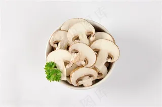 新鲜美食蘑菇高清图