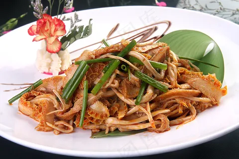 茶树菇拌金钱肚 36份 茶树菇拌金钱肚 36份