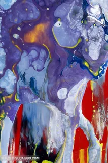 水彩艺术抽象油画 水彩艺术抽象油画