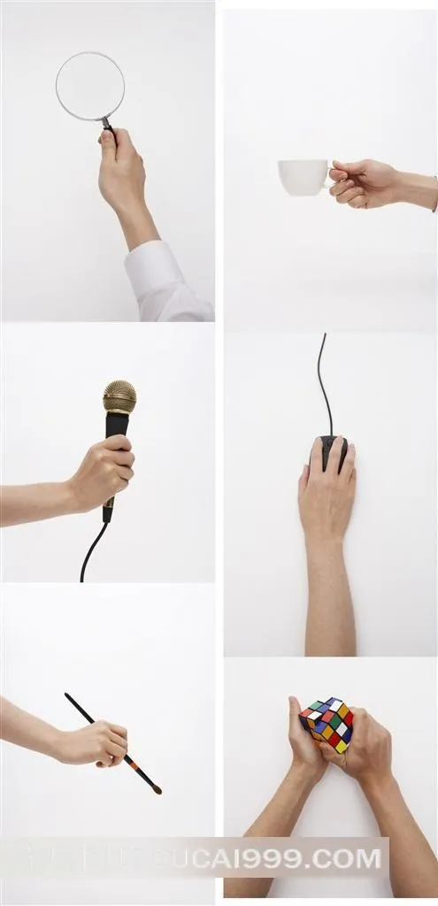 漂亮的生活手势摄影