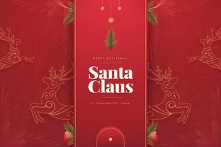 圣诞海报素材