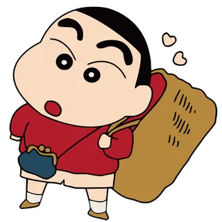 蜡笔小新可爱人物免扣素材