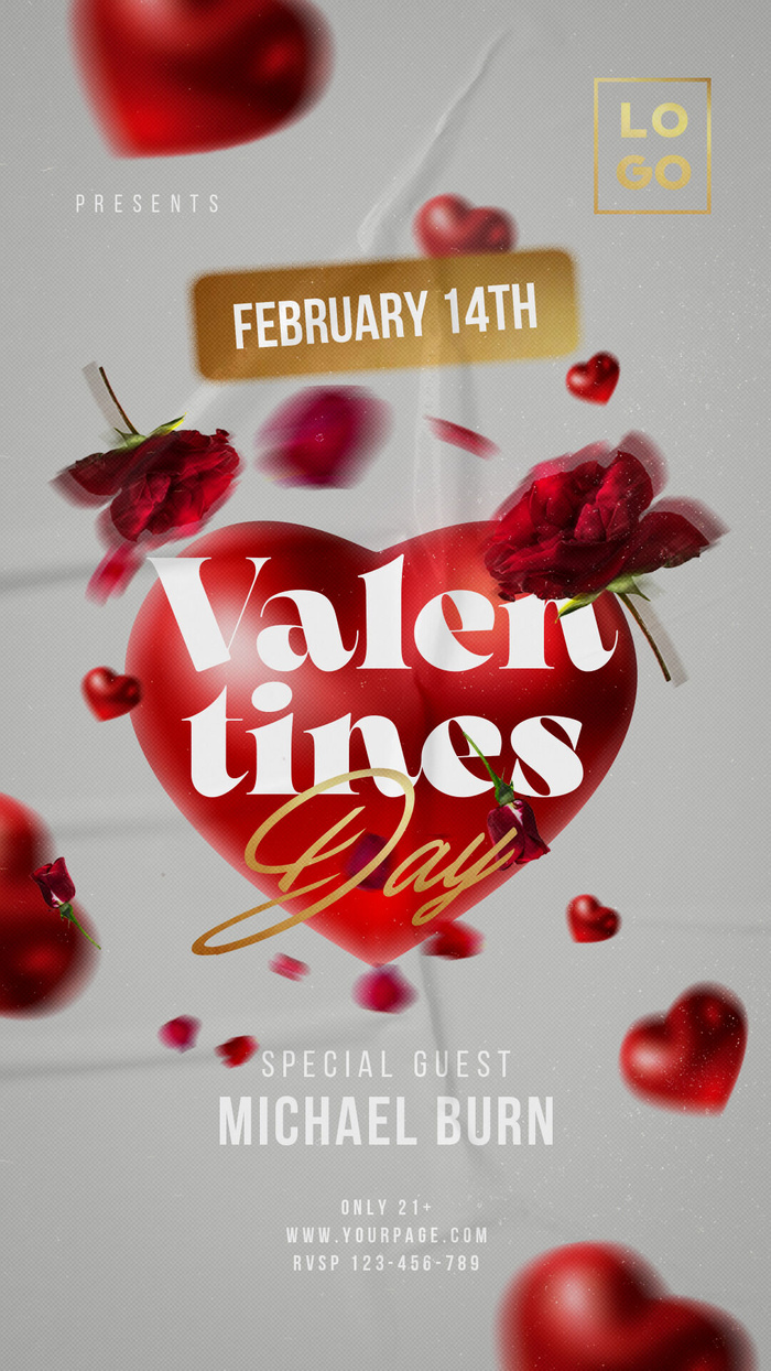 2.14情人节爱情psd模式