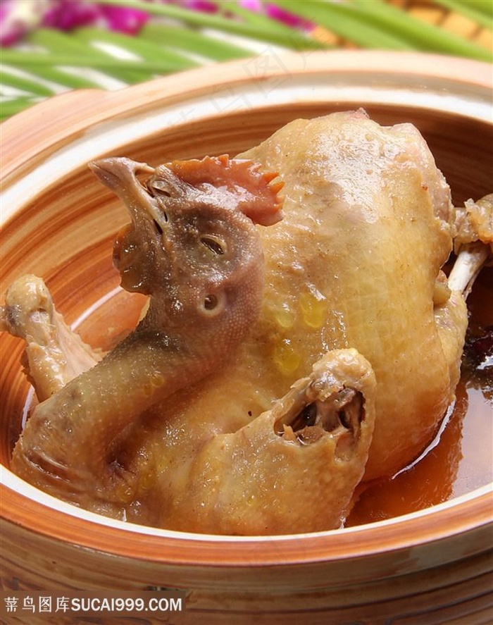 宫廷旱蒸鸡的美食图片