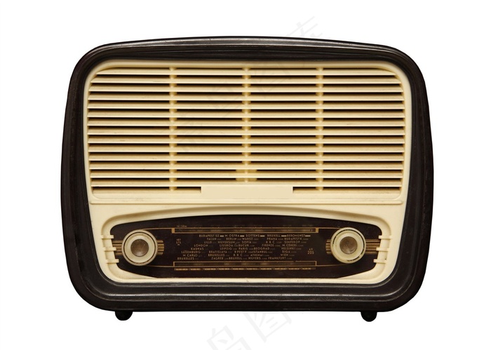 古老的收音机图片素材