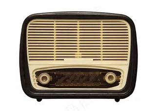 古老的收音机图片素材