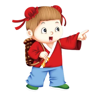 书童 古代学生 书童 学生  上学 指着 书童 古代学生 书童 学生  上学 指着