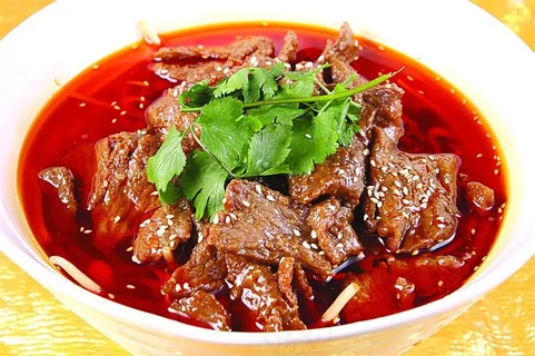 水煮牛肉美食图片 水煮牛肉美食图片