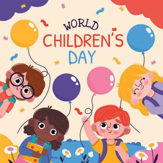 卡通儿童手绘背景