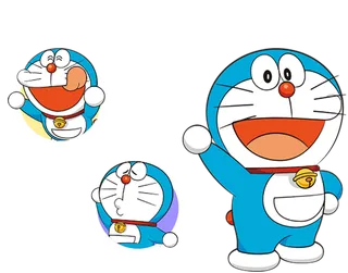 哆啦A梦卡通人物卡通素材