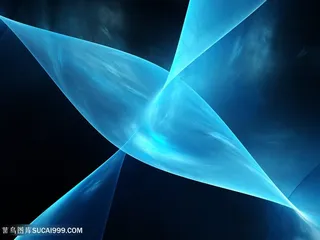 精美蓝色花纹背景高清图片