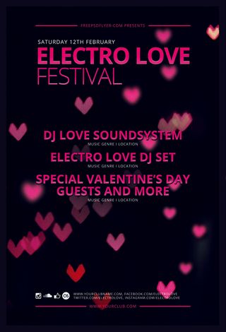 2.14情人节爱情psd模式