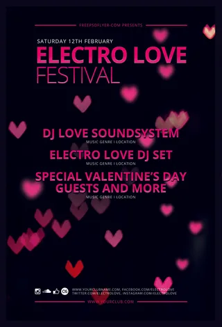 2.14情人节爱情psd模式