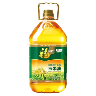 中粮福临门玉米油3.09升超市商品白底图免抠实物摄影png格式图片透明底