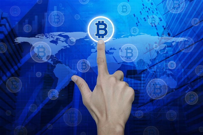 比特币金币高清图片