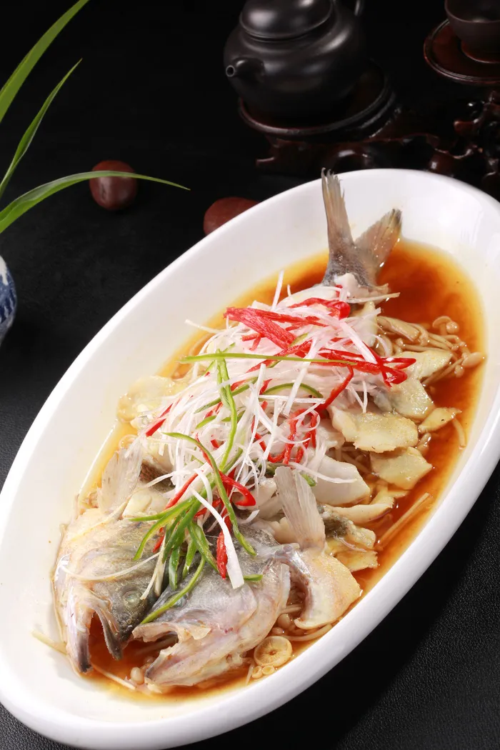金菇鲈鱼 (1)