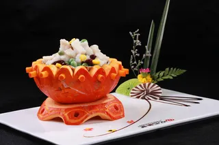 金盏鱼米满仓 (1)