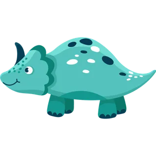 卡通恐龙生日宝宝宴派对素材恐龙派对免扣素材