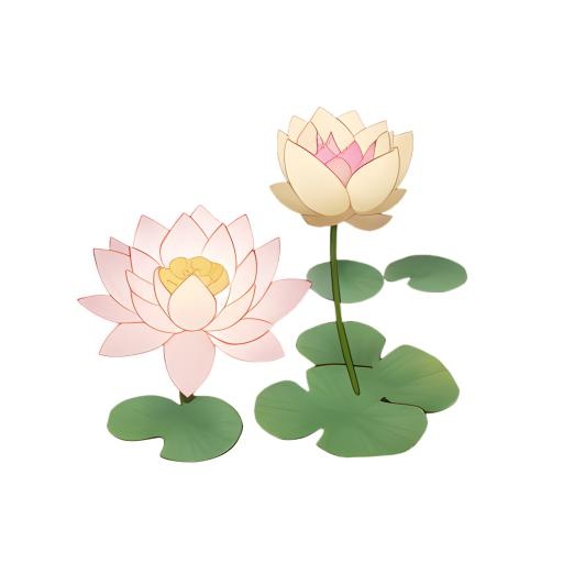 莲花荷花免抠