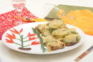 脆皮酿丝瓜 18元