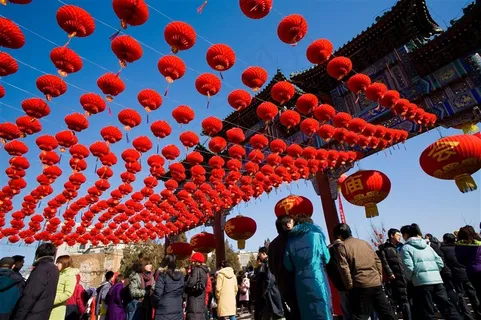 庙会风景建筑北京风景