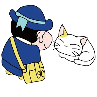 蜡笔小新可爱人物免扣素材