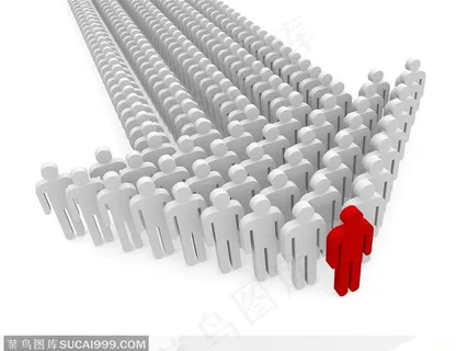 3D小人  立体小人团队集合