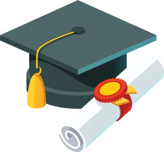 博士帽卡通简笔少儿兴趣班