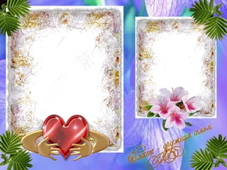 花纹相框素材图片下载